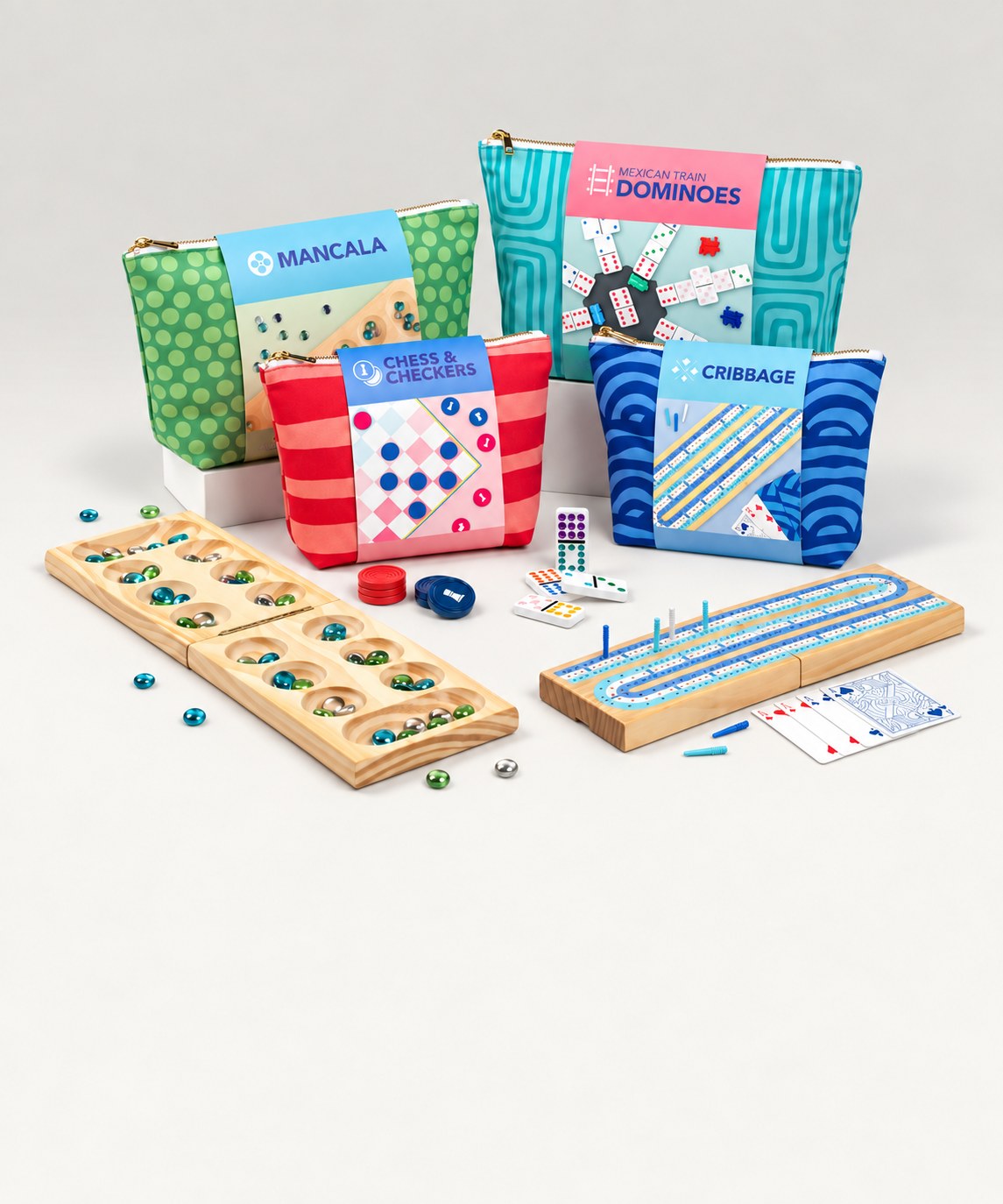 Canvas Classics Travel Game Collection – 4-Pack