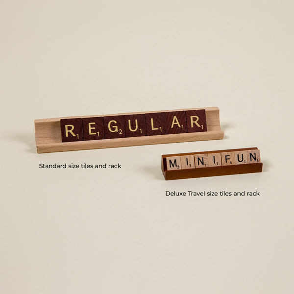 WS Game Company Scrabble Deluxe Travel Edition - Jeu de société de mots pour 2 à 6 joueurs, à partir de 8 ans WS Game Company Scrabble Deluxe Travel Edition - Jeu de société de mots pour 2 à 6 joueurs, à partir de 8 ans