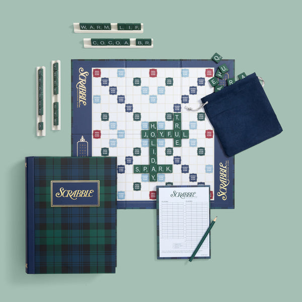 Scrabble Holiday Bookshelf Edition