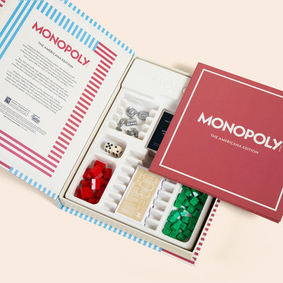Monopoly Americana Deluxe Coffee Table Board Game