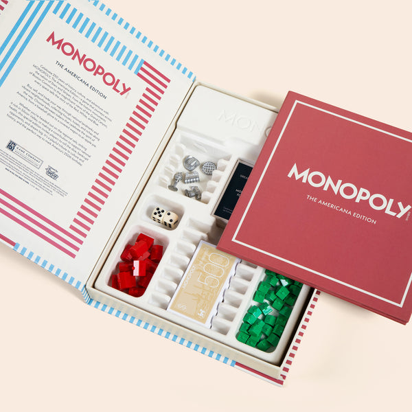 Monopoly Americana Deluxe Coffee Table Board Game
