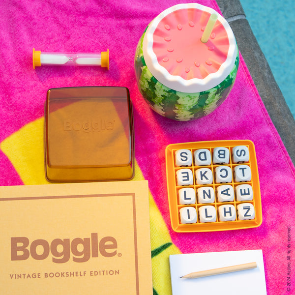 Boggle Vintage Bookshelf Edition