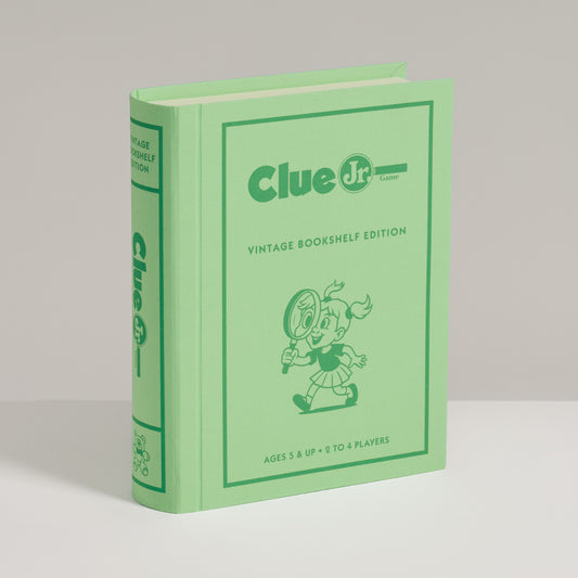 Clue Jr Vintage Bookshelf Edition