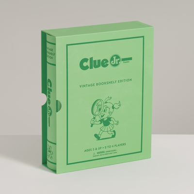 Clue Jr Vintage Bookshelf Edition