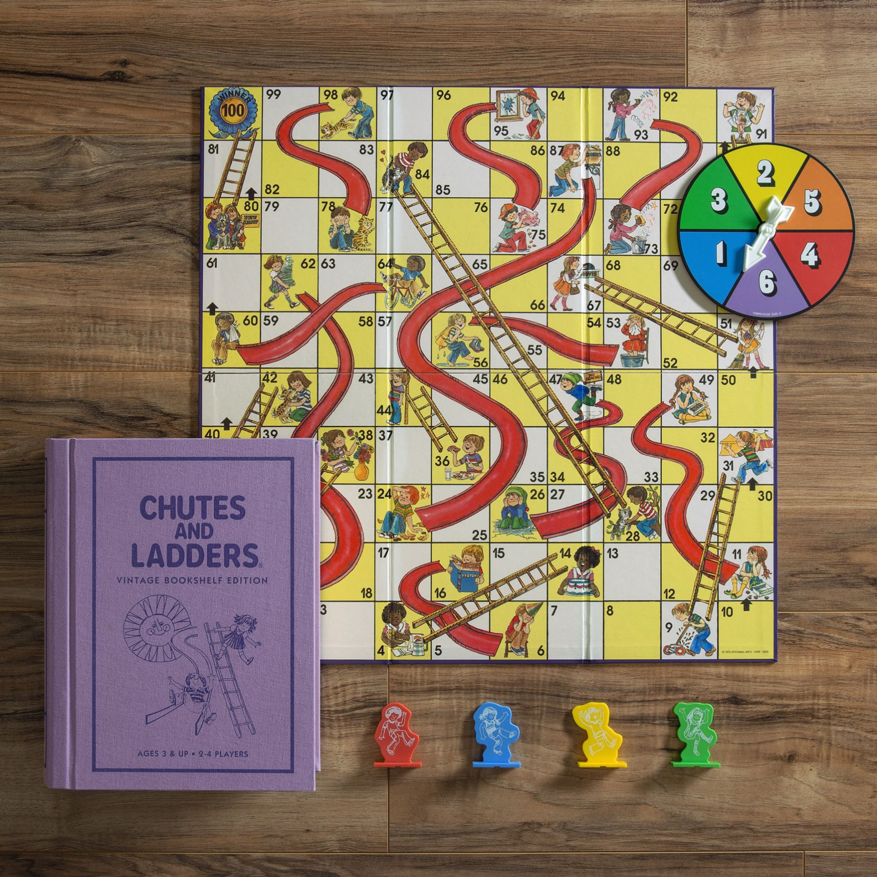 Books and Ladders Classic Board Game [Book]